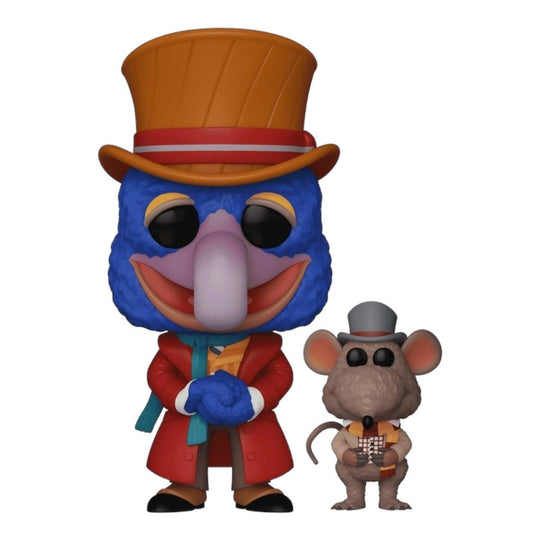 Funko Pop Charles Dickens With Rizzo 1456 The Muppets