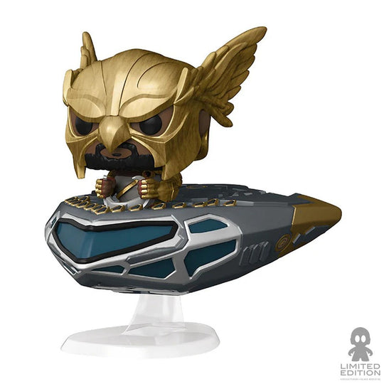 Funko Pop Rides Hawkman In Cruiser 286 6 Pulg Black Adam By Dc